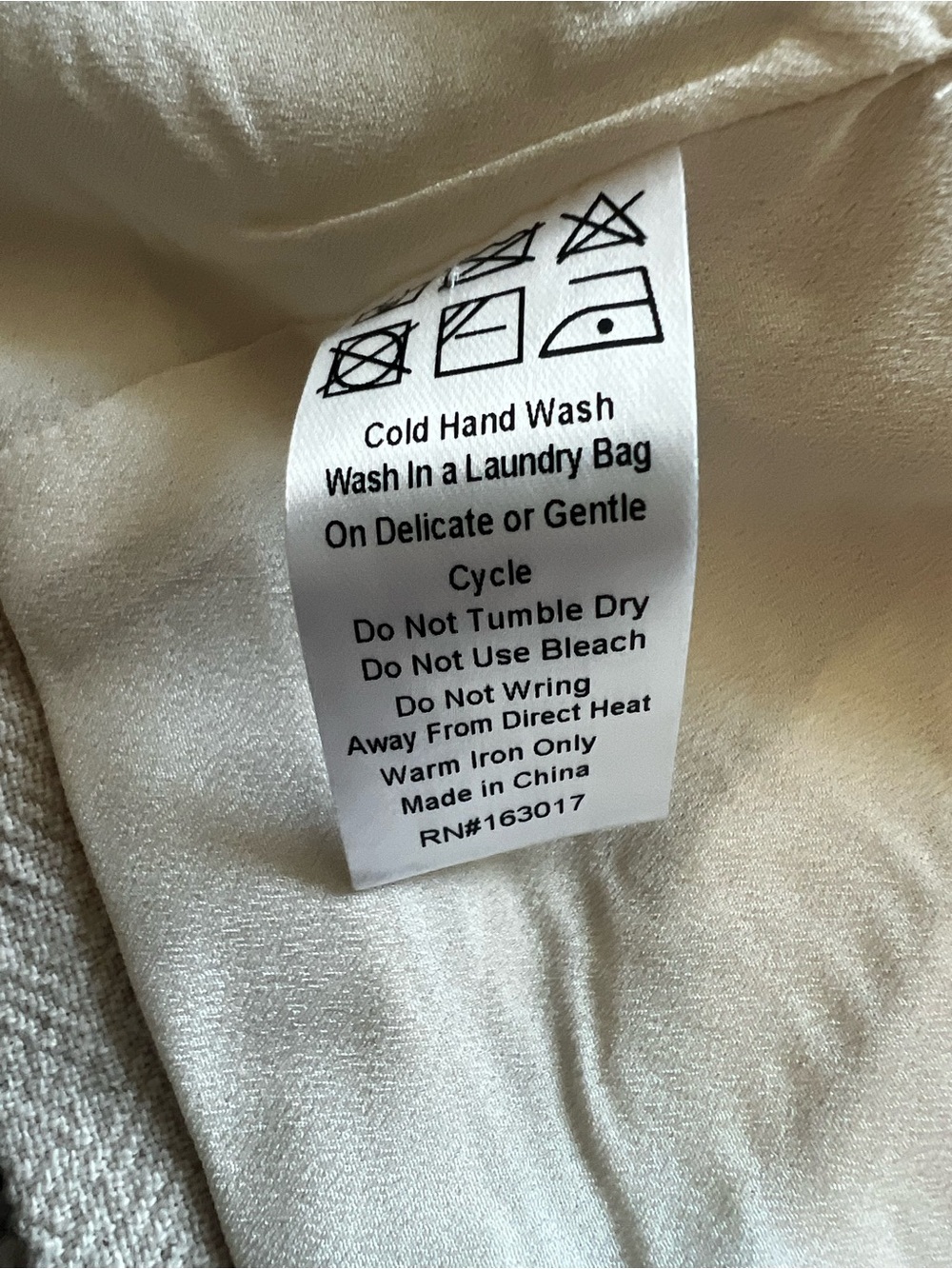 Lioness Hills Linen-Cotton Halter Tie Vest in Oatmeal Sz M - Picture 9 of 12